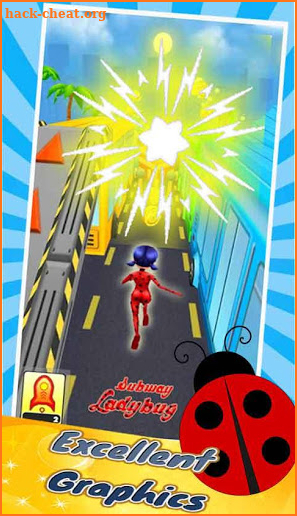 Subway Lady Bug Cat Noir Rush Jump screenshot