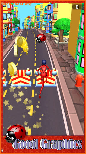 Subway Lady Bug Cat Noir Rush New screenshot