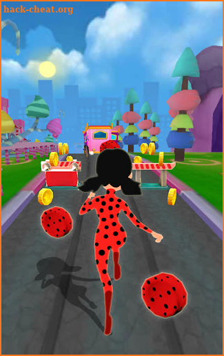 Subway Lady City Run Dash screenshot