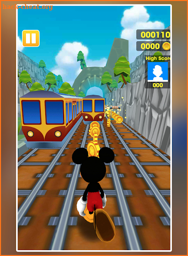 Subway Mickey Sprinter screenshot