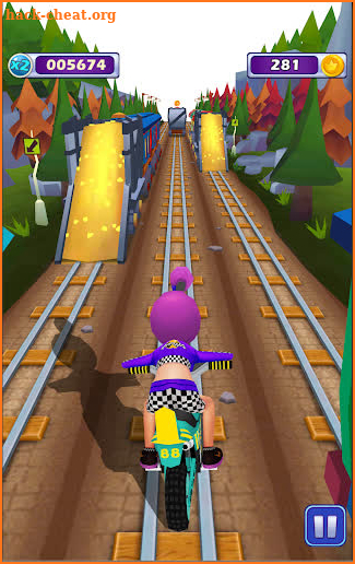 Subway Motorbike Runner screenshot