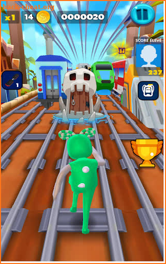 Subway odd bods - Rush Runner screenshot