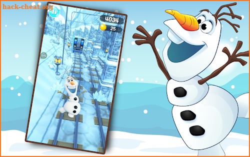 Subway Olaf Super Adventure screenshot