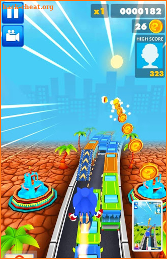 Subway Runner Shadow Hero screenshot