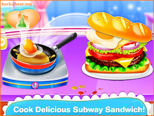 Subway Sandwich Cooking Game screenshot