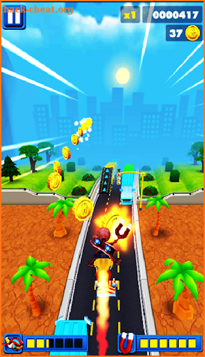 Subway Spider 3D Superhero Free screenshot