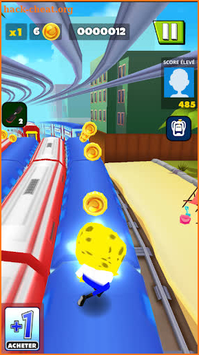 Subway Sponge Neighbor Runner screenshot