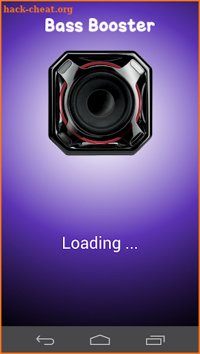 Subwoofer Bass Booster screenshot