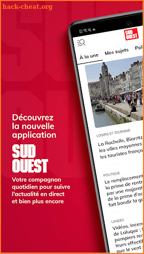 Sud Ouest, l’info en continu screenshot