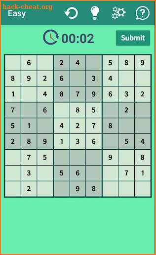 SUDOKU screenshot