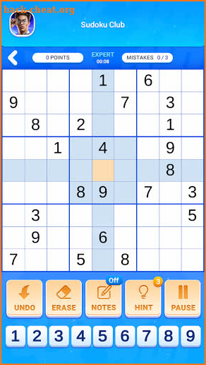 Sudoku Club - Classic Sudoku Game screenshot