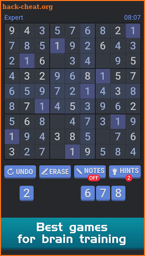 Sudoku Free Puzzle - Offline Brain Number Games screenshot