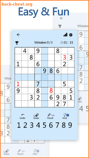 Sudoku puzzle- Classic sudoku game screenshot