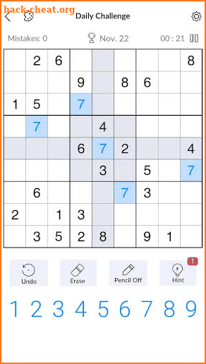 Sudoku Puzzle-Offline Games screenshot