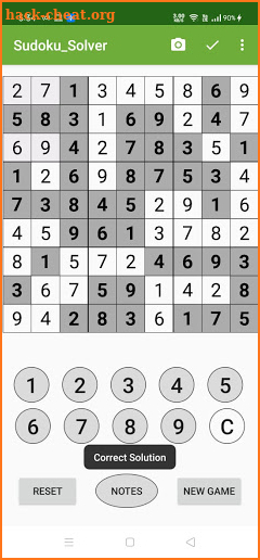 Sudoku Solver screenshot