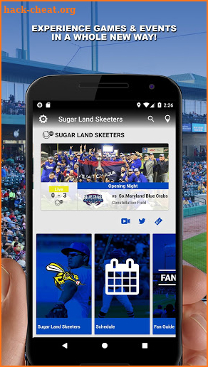 Sugar Land Skeeters screenshot