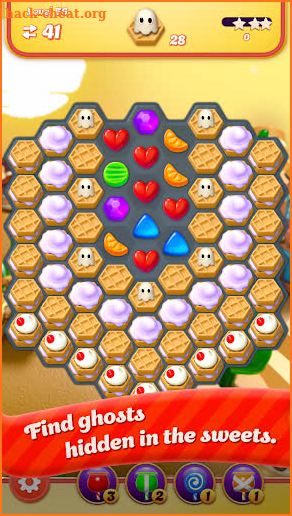 Sugar Witch: Hexa Blast screenshot