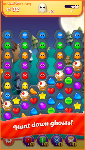 Sugar Witch: Hexa Blast screenshot