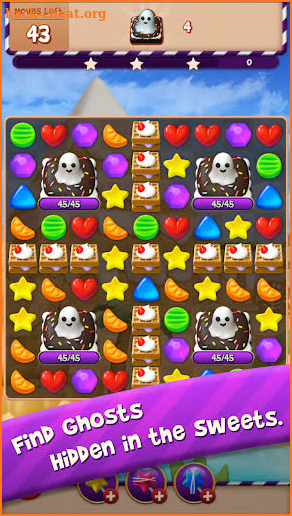 Sugar Witch - Sweet Match 3 Puzzle Game screenshot