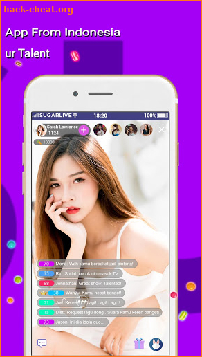 Sugarlive - Live Stream Indonesian Content screenshot