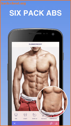 Summer Body - Body and Muscle Photo Editor screenshot