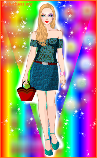 Summer Makeup and Doll Dress up screenshot