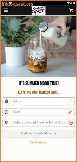 Summer Moon Coffee screenshot