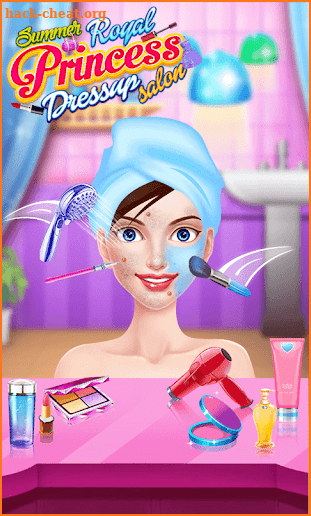 Summer Royal Princess Dress-up Salon screenshot