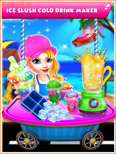 Summer Slushy Maker - Slushy Maker Shop Games screenshot