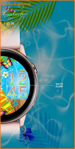 Summer Splash_Watchface screenshot