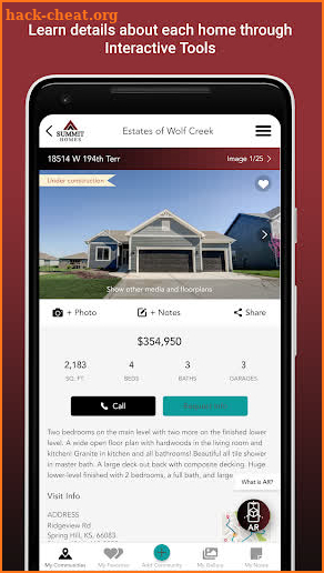 Summit Homes screenshot