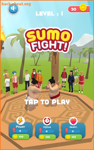 Sumo fight screenshot