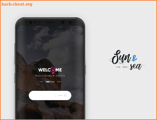 Sun & Sea for KWGT screenshot