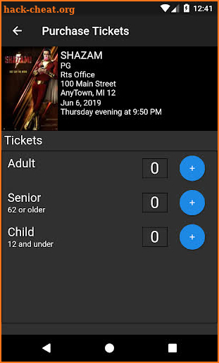 Sun Ray Cinemas screenshot