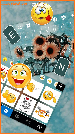 Sunflowers 2 Keyboard Background screenshot