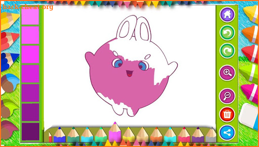 Sunny Bunnies Coloring book & Drawing For Children screenshot