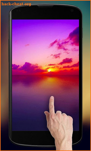 Sunset HD Live Wallpaper screenshot