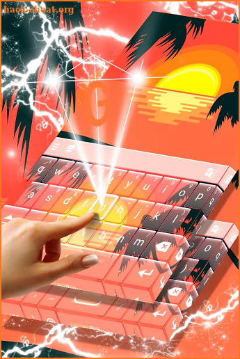 Sunset Keyboard Themes screenshot