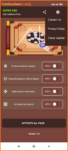 SUPER AIM:FOR CARROM POOL screenshot