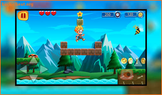 Super Angel Jungle adventure Jump Run Fire Story screenshot