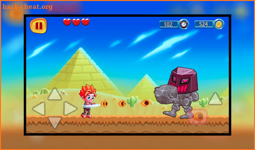 Super Angel Jungle adventure Jump Run Fire Story screenshot