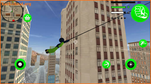 Super Army Stickman Rope Hero Vice Town Crime screenshot