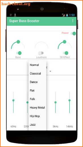 Super Bass Booster Pro screenshot
