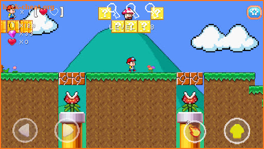 Super Bros World 1985: Running screenshot