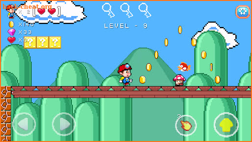 Super Bros World 1985: Running screenshot