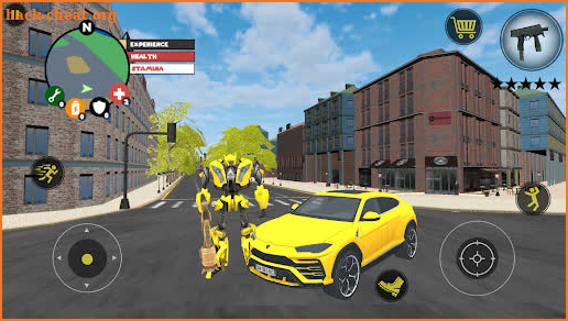 Super car Robot Transforme screenshot