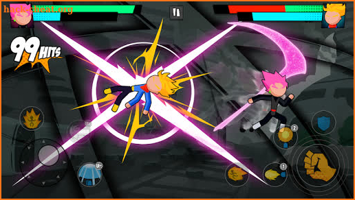 Super Dragon Stickman Battle - Warriors Fight screenshot