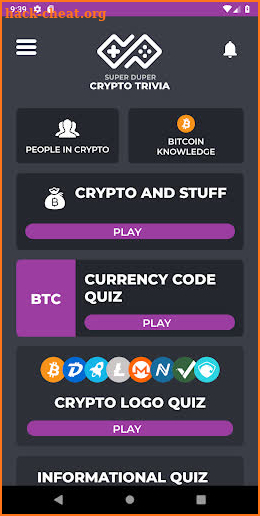 SUPER DUPER CRYPTO TRIVIA screenshot