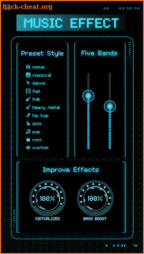 Super Equalizer and Bass Booster screenshot