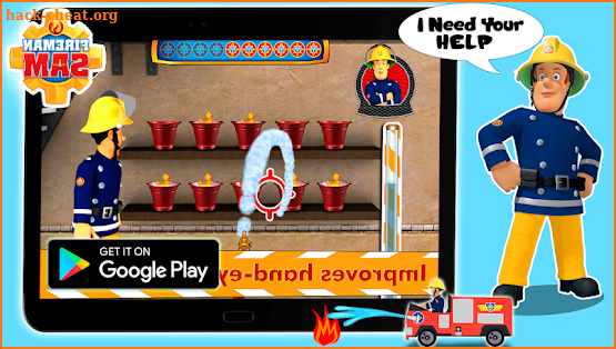 🚒 Super Fireman : Mission Sam Fire Adventure Game screenshot